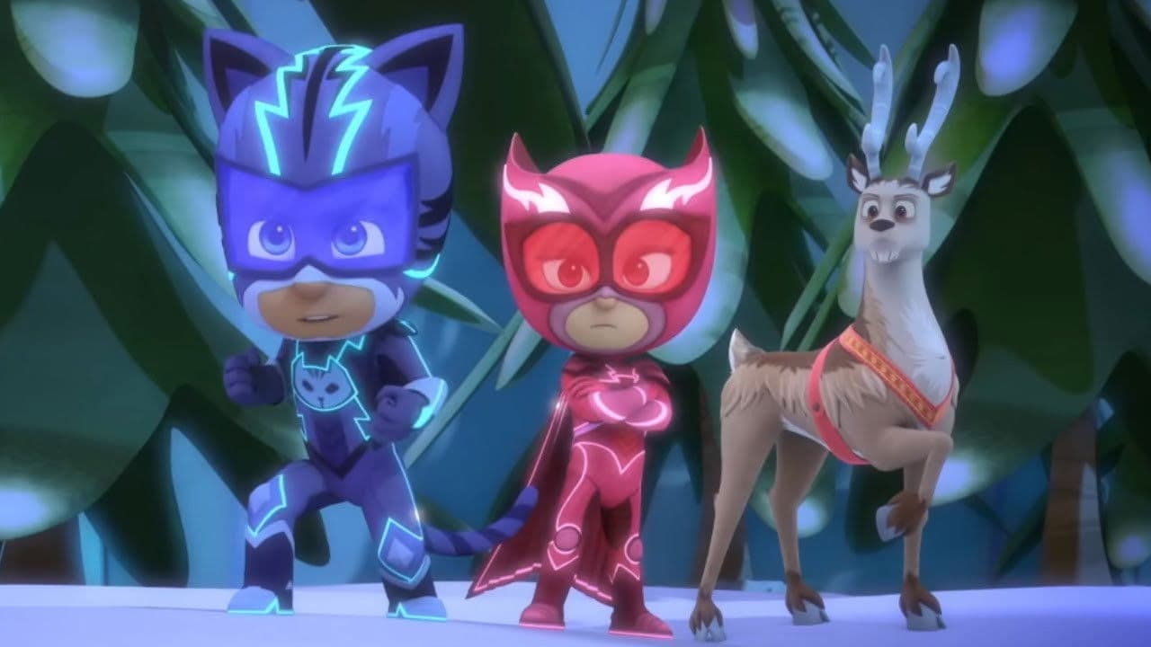 Still from The Christmas Ninjalinos