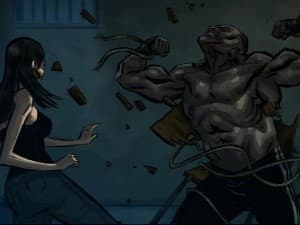 Still from Chapter 5: Inhuman