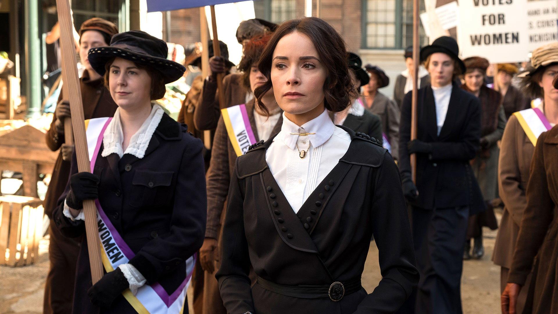Still from Mrs. Sherlock Holmes