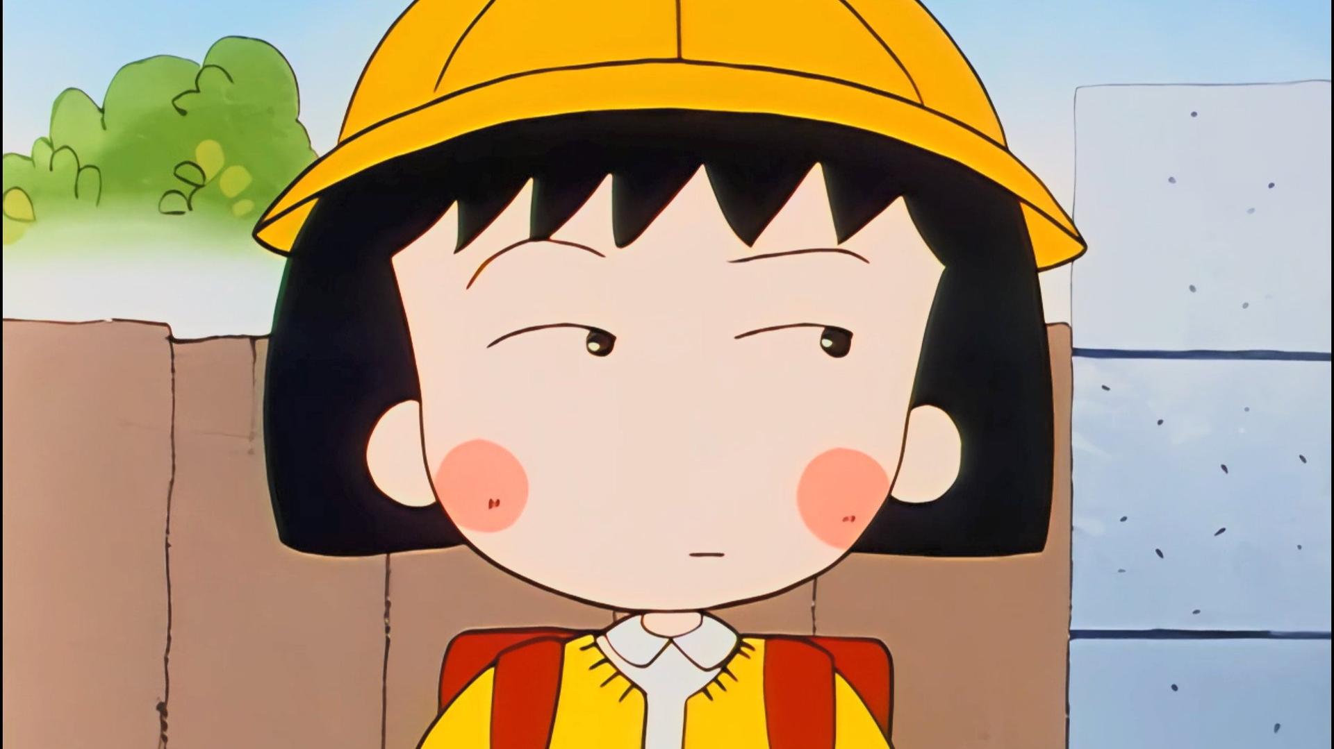 Still from Maruko-chan is still feeling down