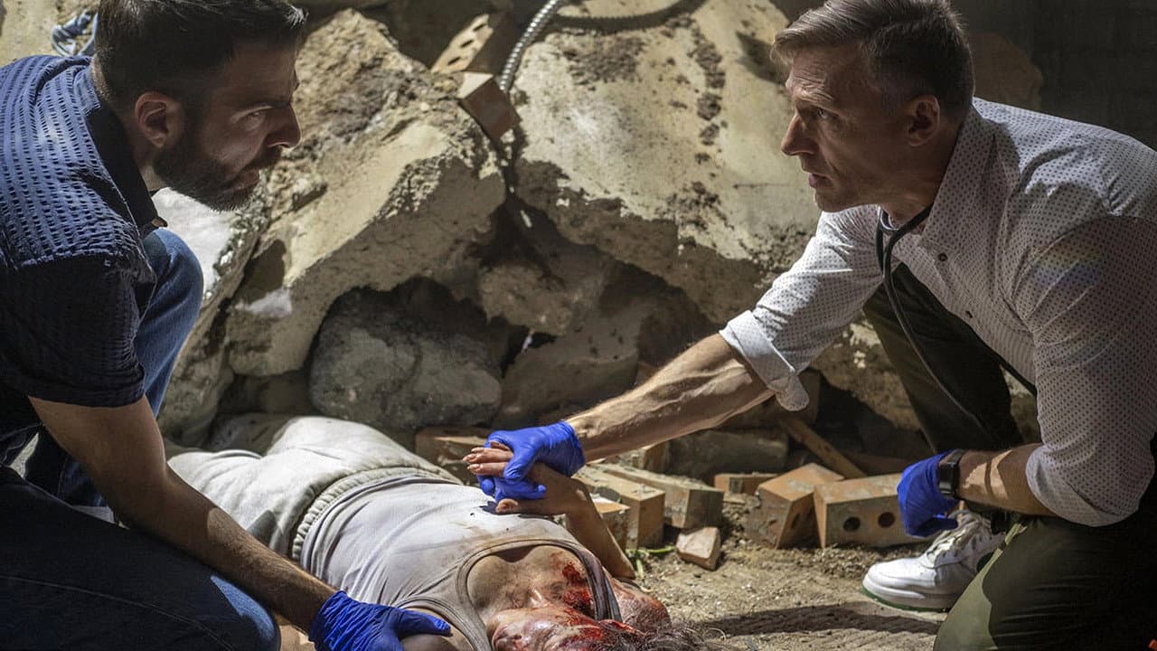 Still from The Doctor Whose World Collapsed