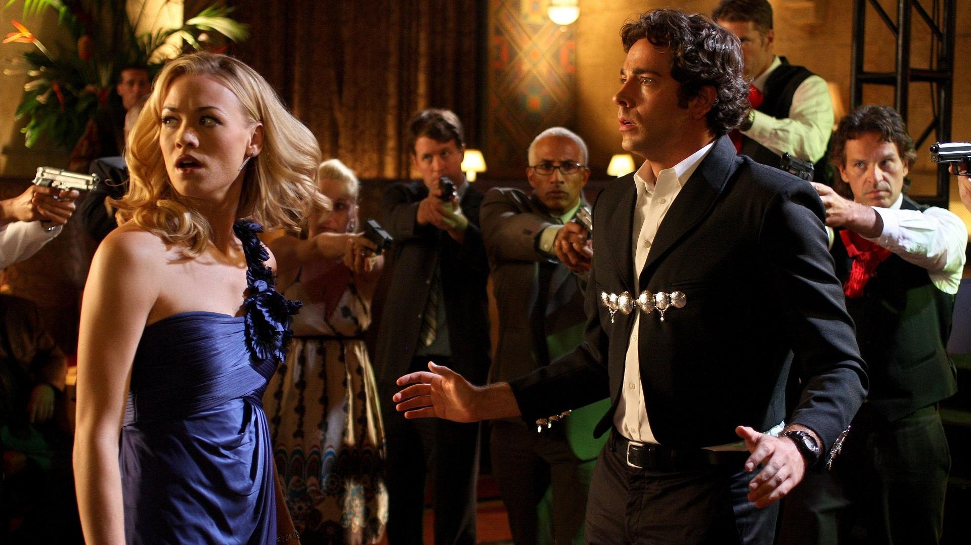 Still from Chuck Versus the Pink Slip