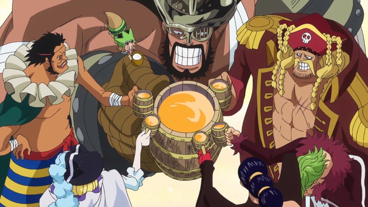 Still from Sons' Cups! Straw Hat Fleet is Formed!