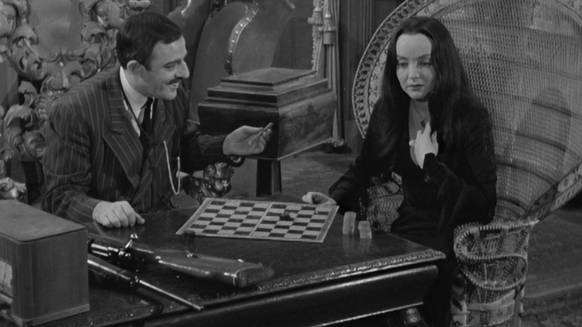 Still from Cousin Itt Visits the Addams Family