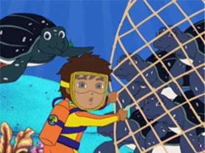 Still from Rescue the Sea Turtles