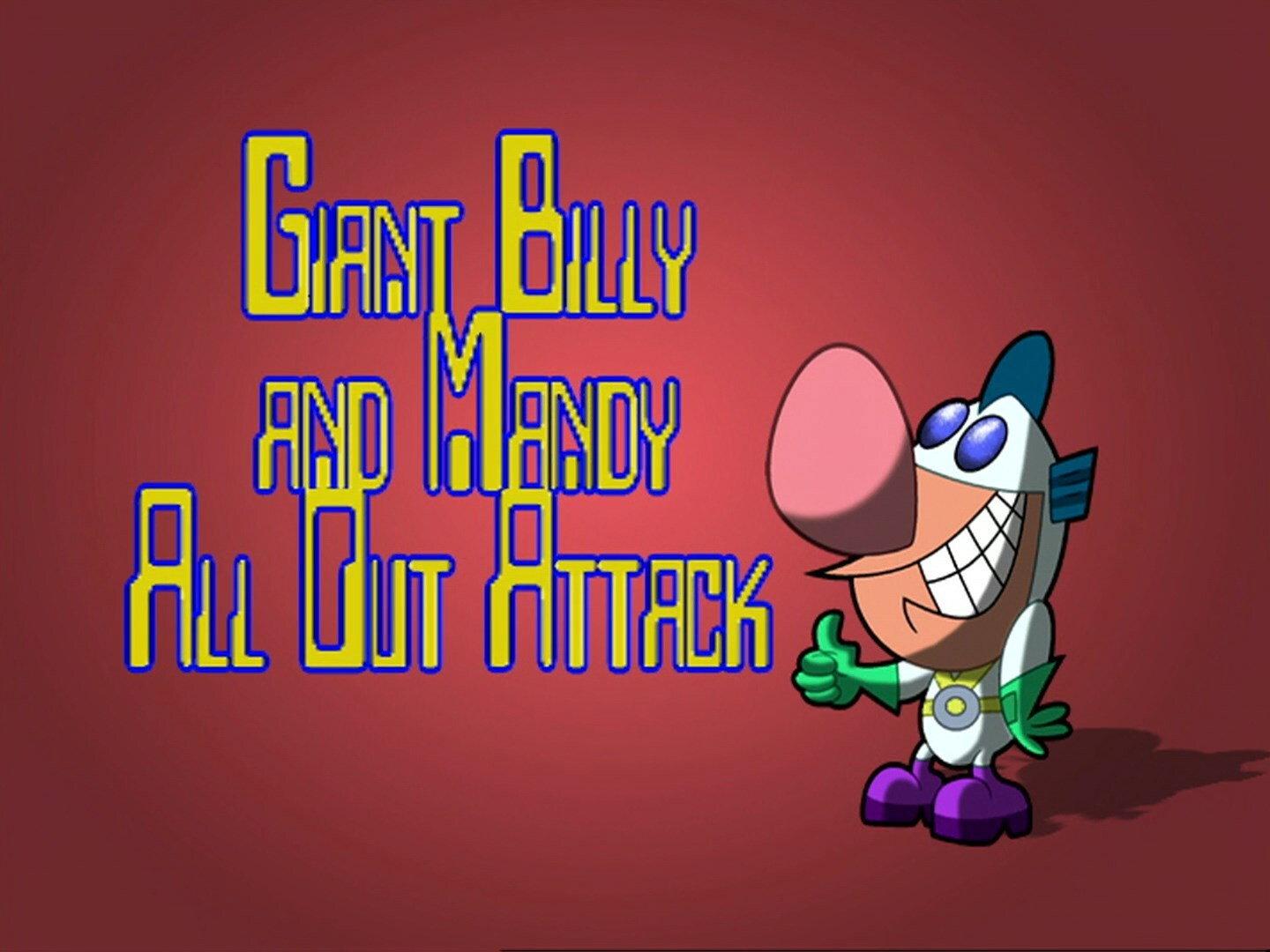 Still from Giant Billy and Mandy All Out Attack