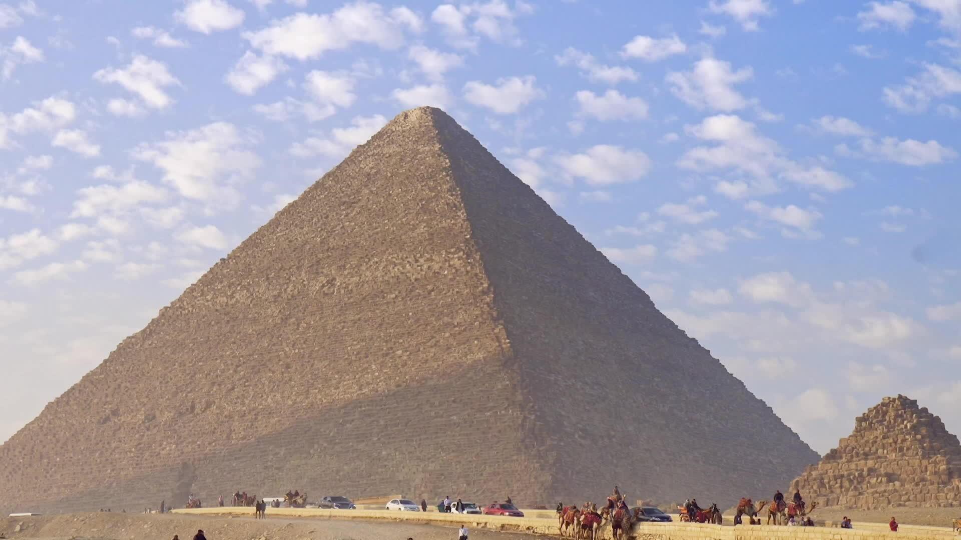 Still from The Puzzling Pyramids of Egypt