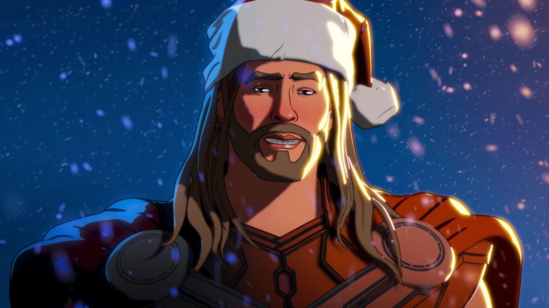 Still from What If... Happy Hogan Saved Christmas?