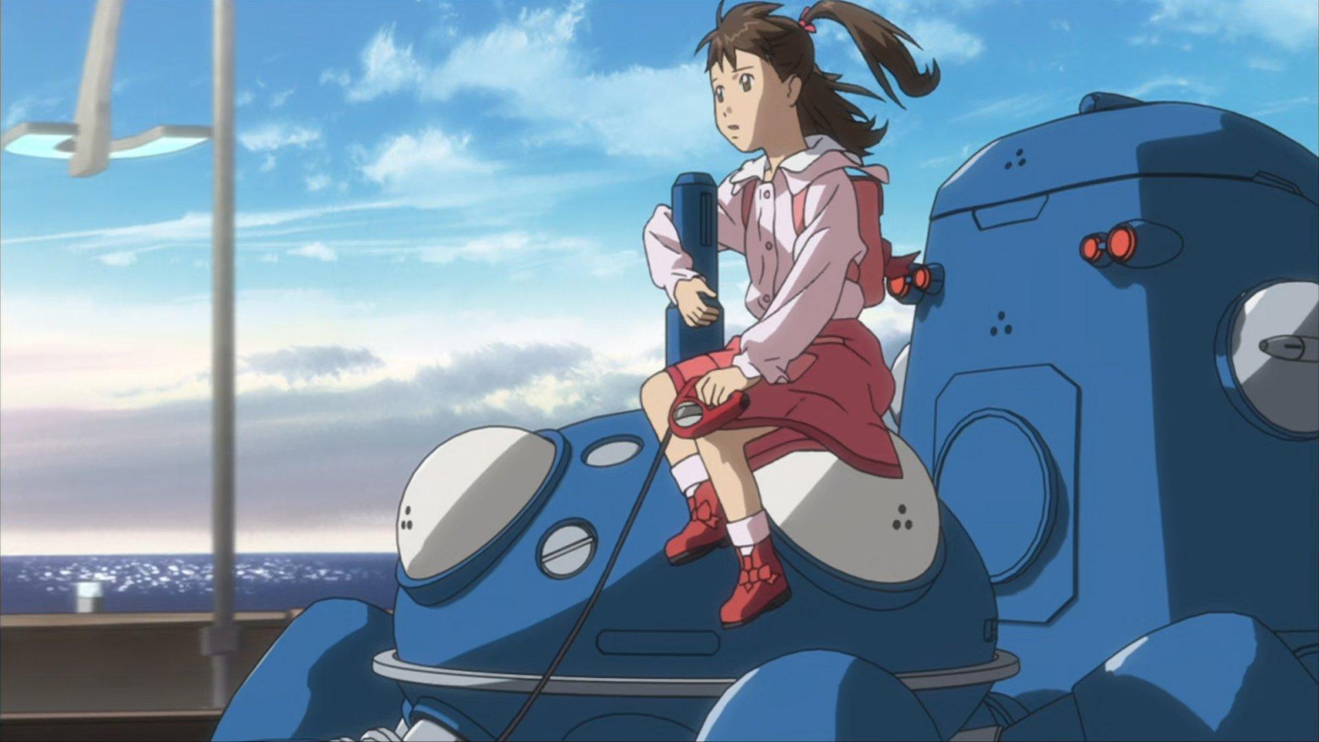 Still from SA: Tachikoma Runaway, The Movie Director's Dream; ESCAPE FROM