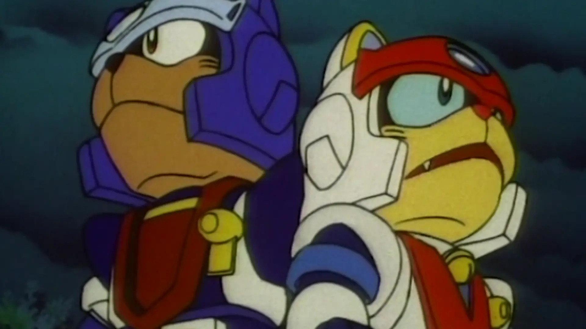 Still from The Cats Cop Cartoon Careers