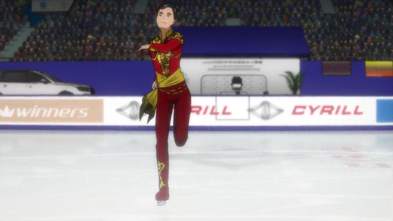 Still from China's On! The Grand Prix Series Opening Event!! The Cup of China Short Program