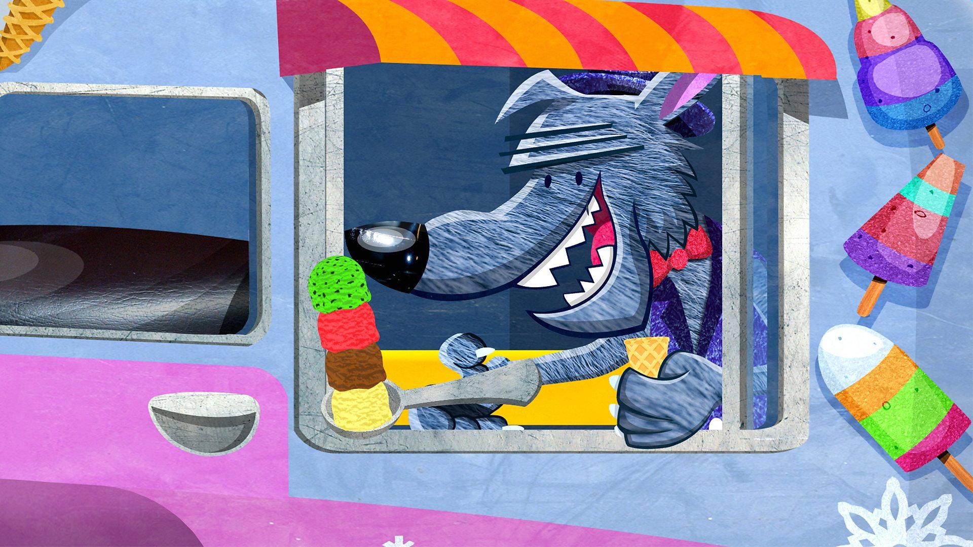 Still from Numbersongs: Scoop a Scoop
