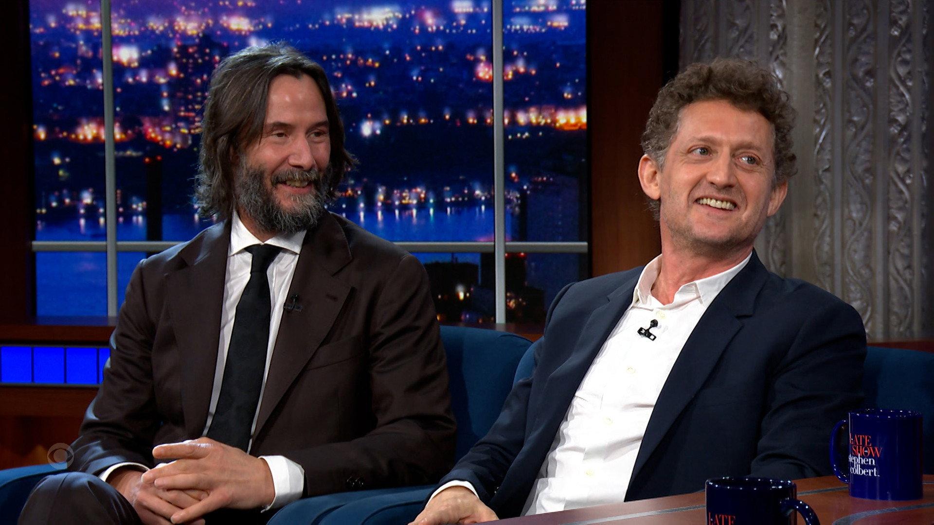 Still from Keanu Reeves, Alex Winter, J.I.D