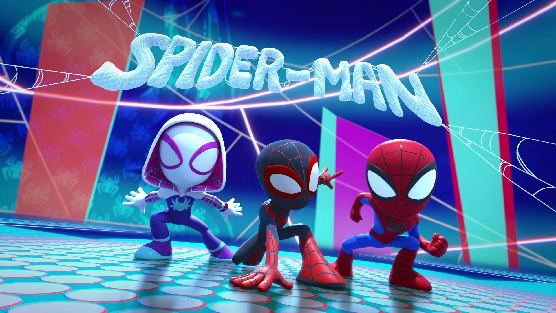 Still from The Spidey Team