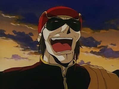 Still from Domon Targeted! The Assassin's Staff