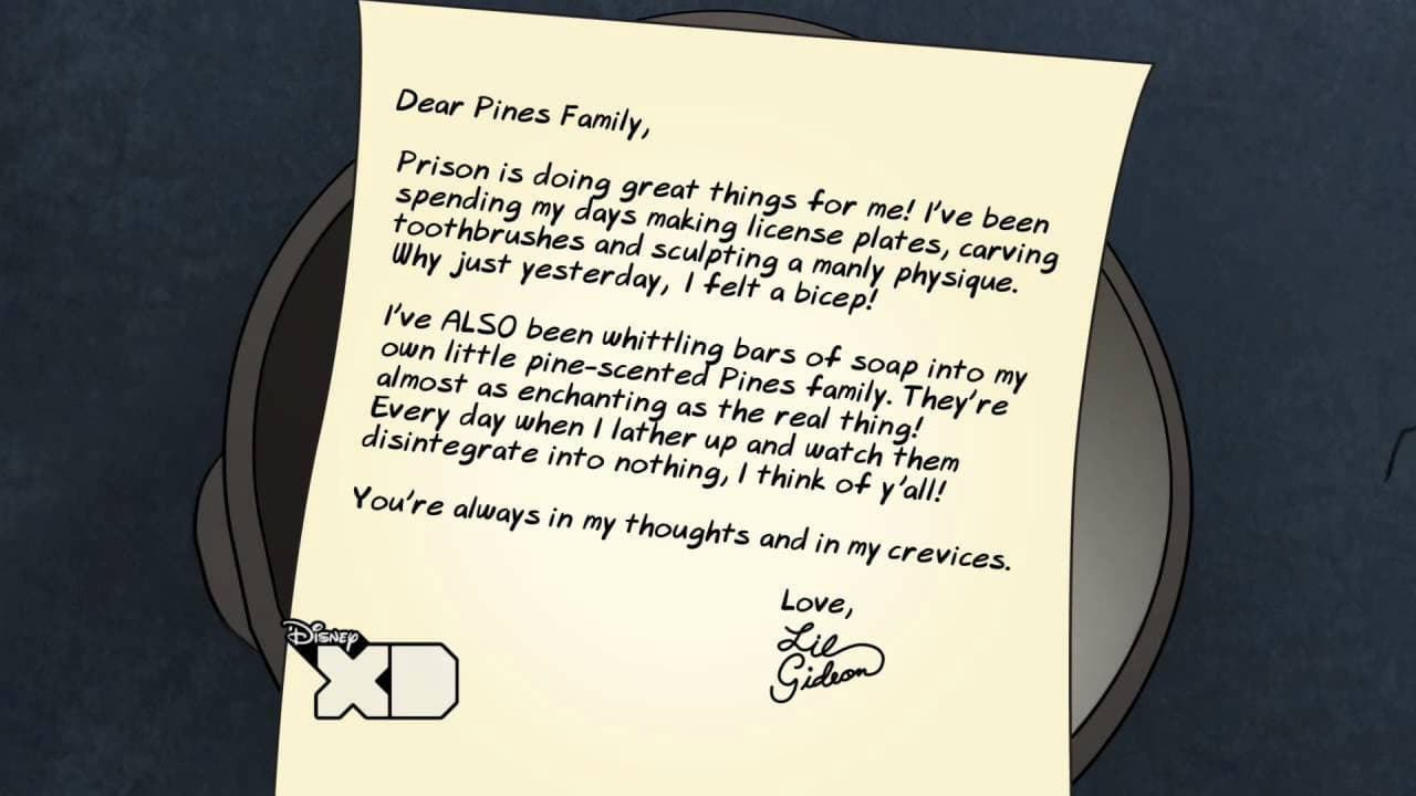 Still from Creepy Letters from Lil Gideon - Pine-Scented