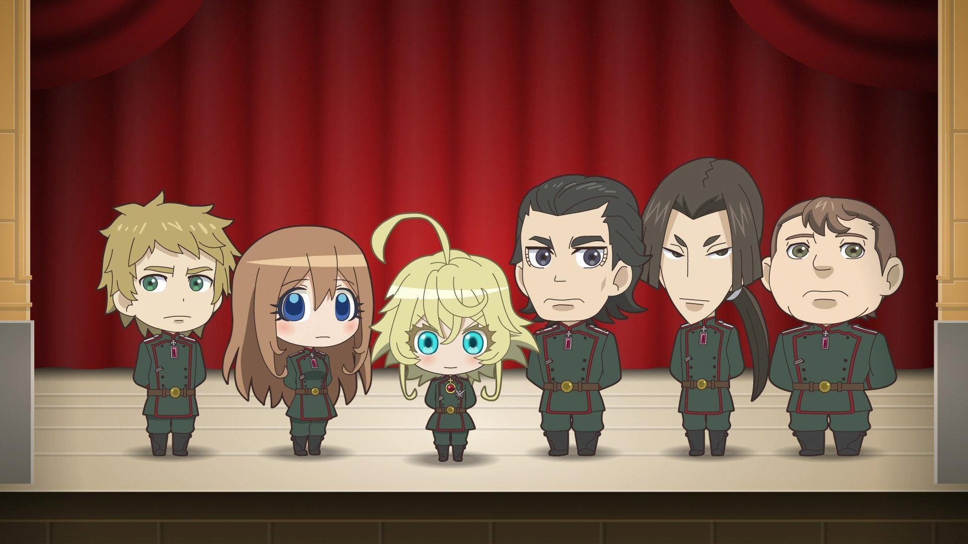 Still from Saga of Tanya the Evil: The Movie - Theater Manners