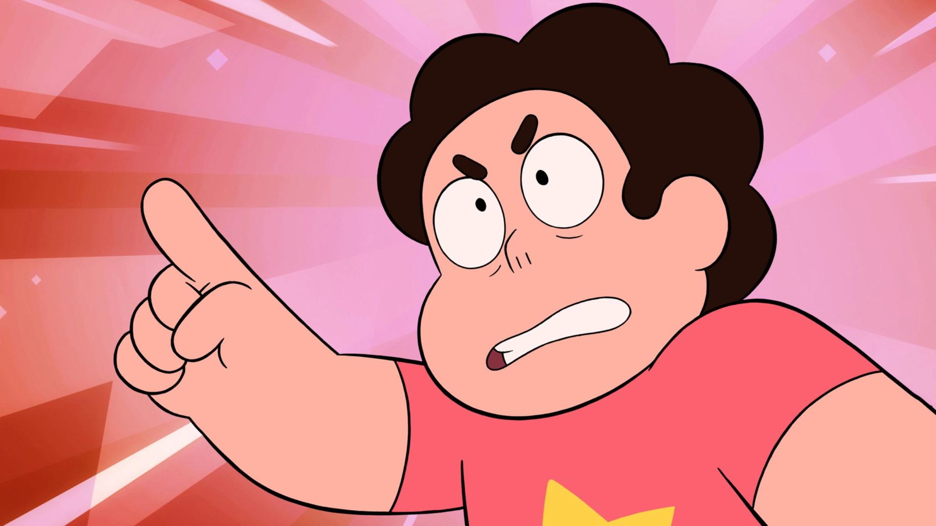 Still from Steven vs. Amethyst