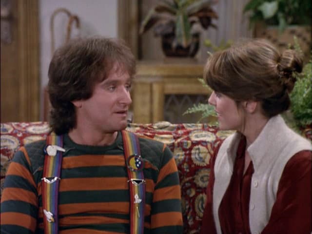 Still from Mork Goes Erk
