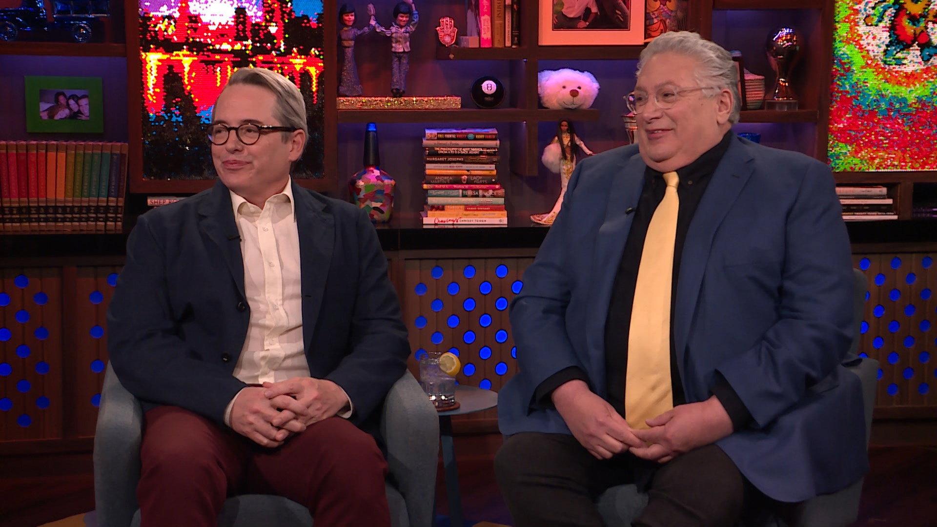 Still from Harvey Fierstein & Matthew Broderick