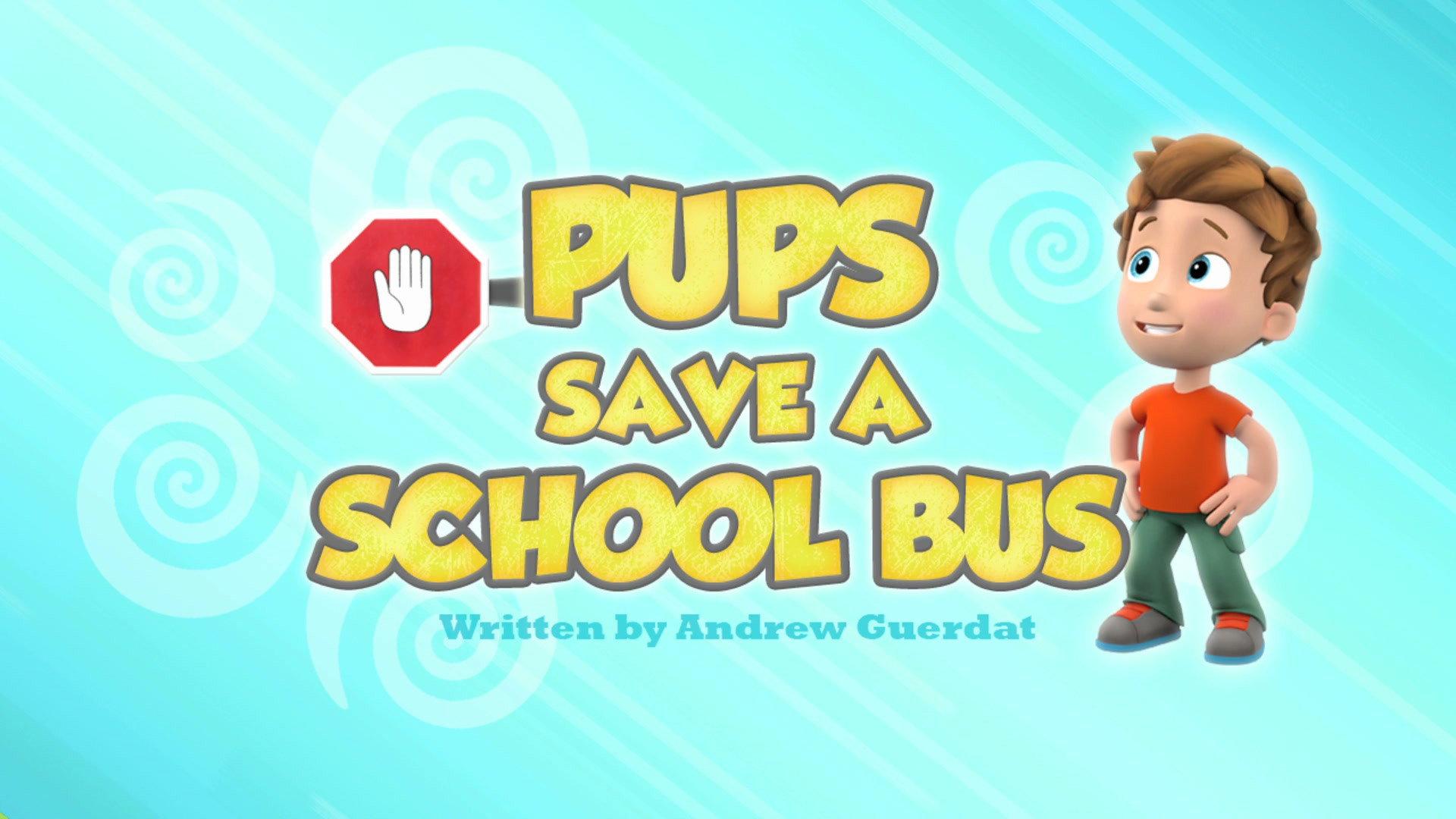 Still from Pups Save a School Bus