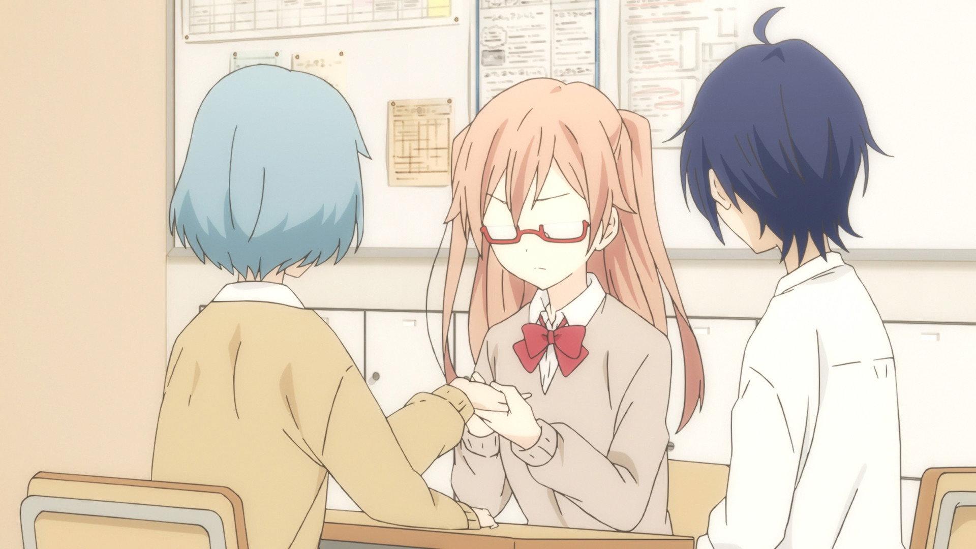 Still from Shiraishi-san, Palm Reader of Love