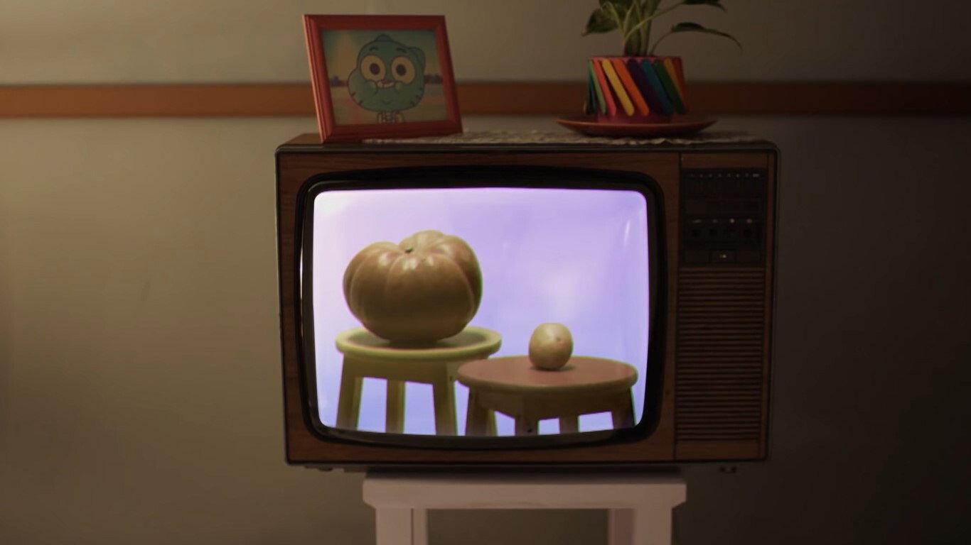 Still from Waiting for Gumball: Telly