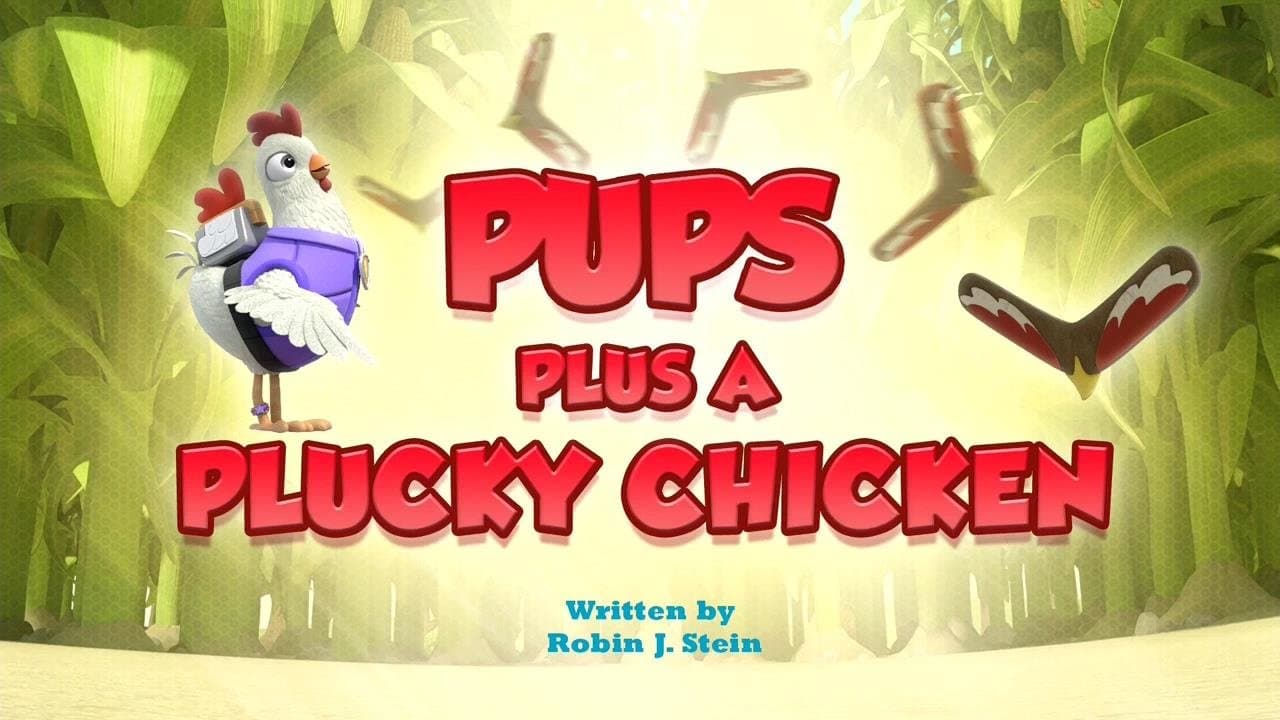 Still from Pups Plus a Plucky Chicken