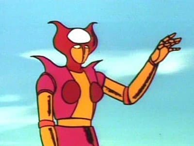 Still from Stolen super-alloy Z!