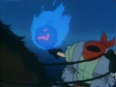 Still from The Headless Motorcyclist