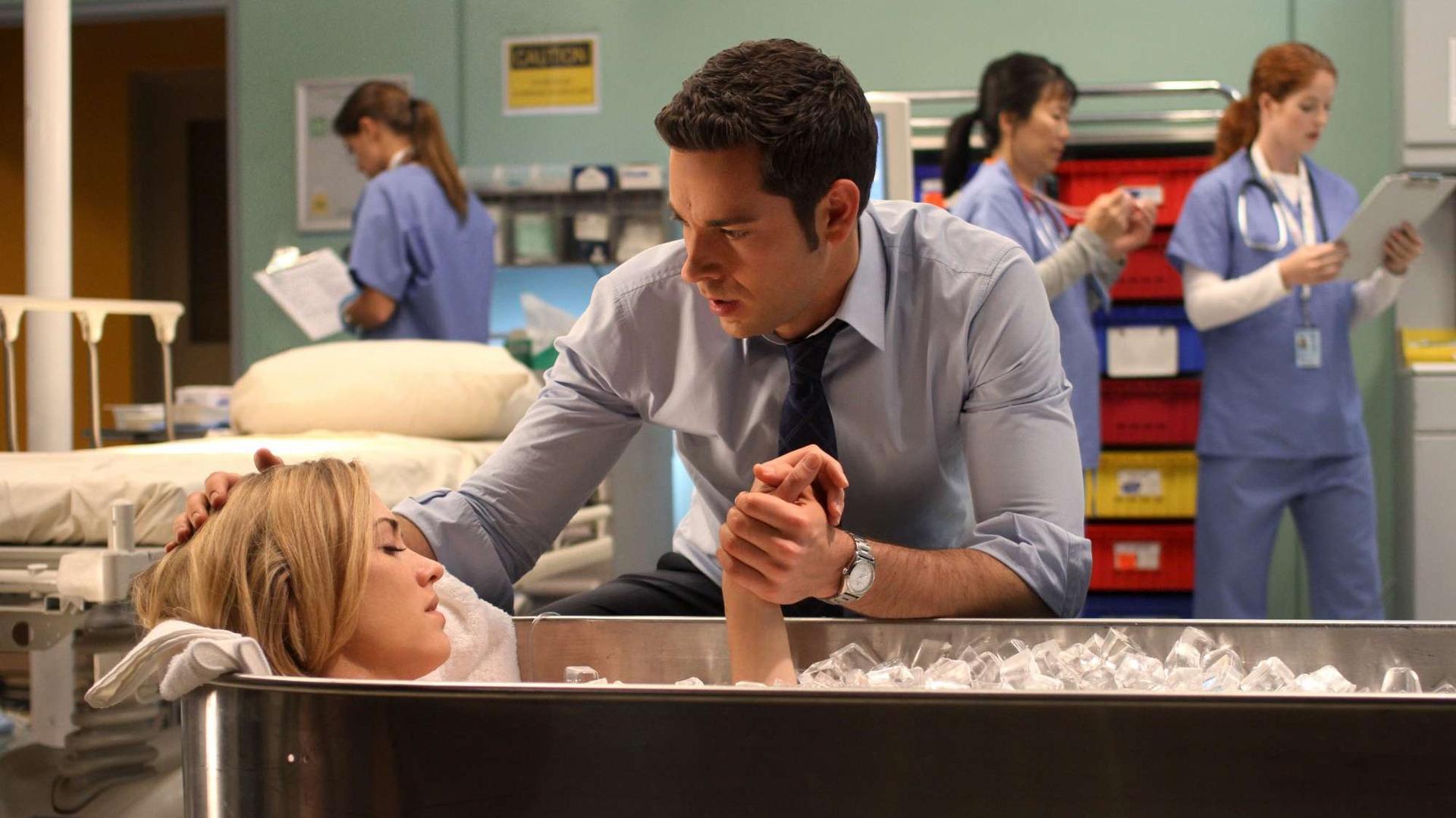 Still from Chuck Versus the Cliffhanger