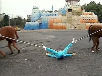 Still from Physical Fitness vs. Music Industry