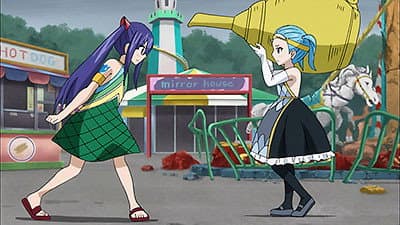 Still from Wendy vs. Aquarius - Let's Have Fun in the Amusement Park!