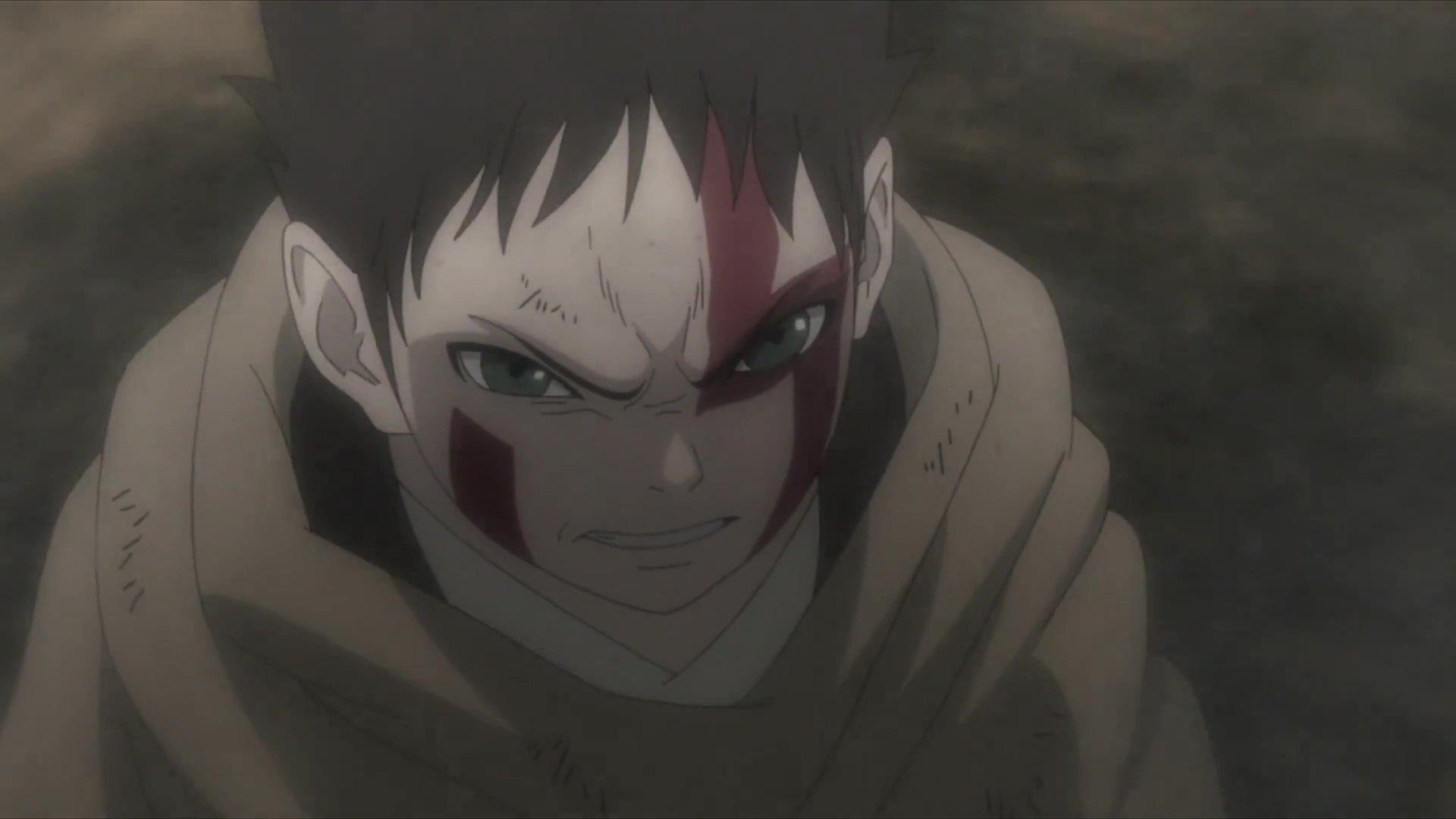Still from Boruto vs. Shikadai