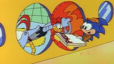 Still from Sonic Gets Thrashed