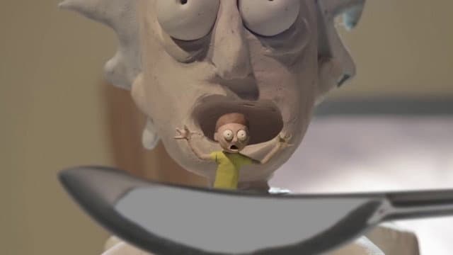 Still from Rick and Morty The Non-Canonical Adventures: Honey, I Shrunk the Kids