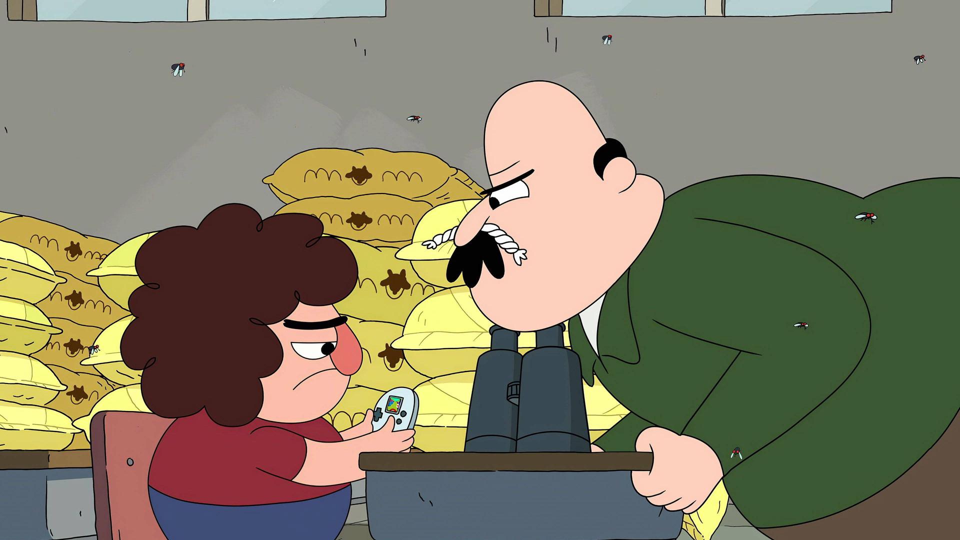 Still from Clarence's Stormy Sleepover - Episode 4: Dingus & McNobrain