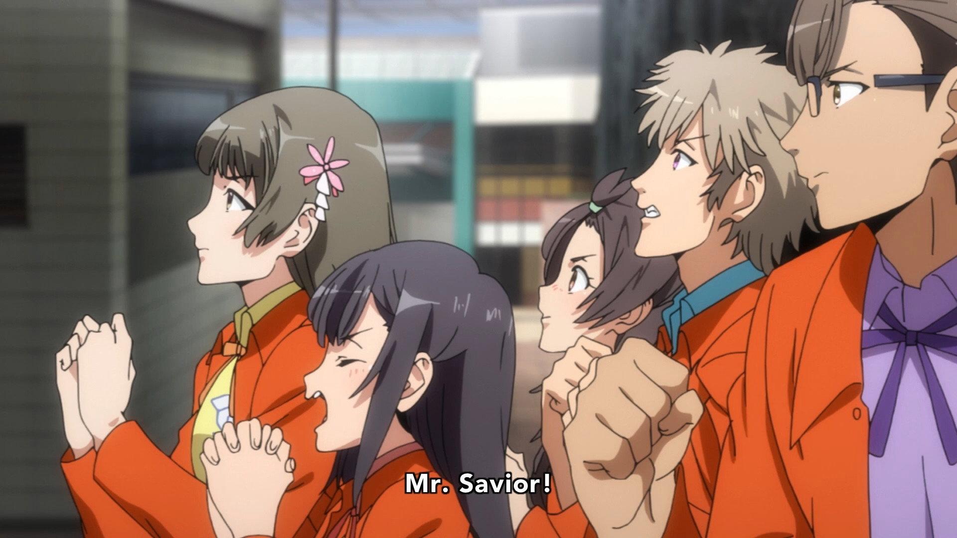 Still from It Will Not End! Aquarion Logos