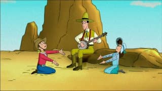 Still from Go West, Young Monkey