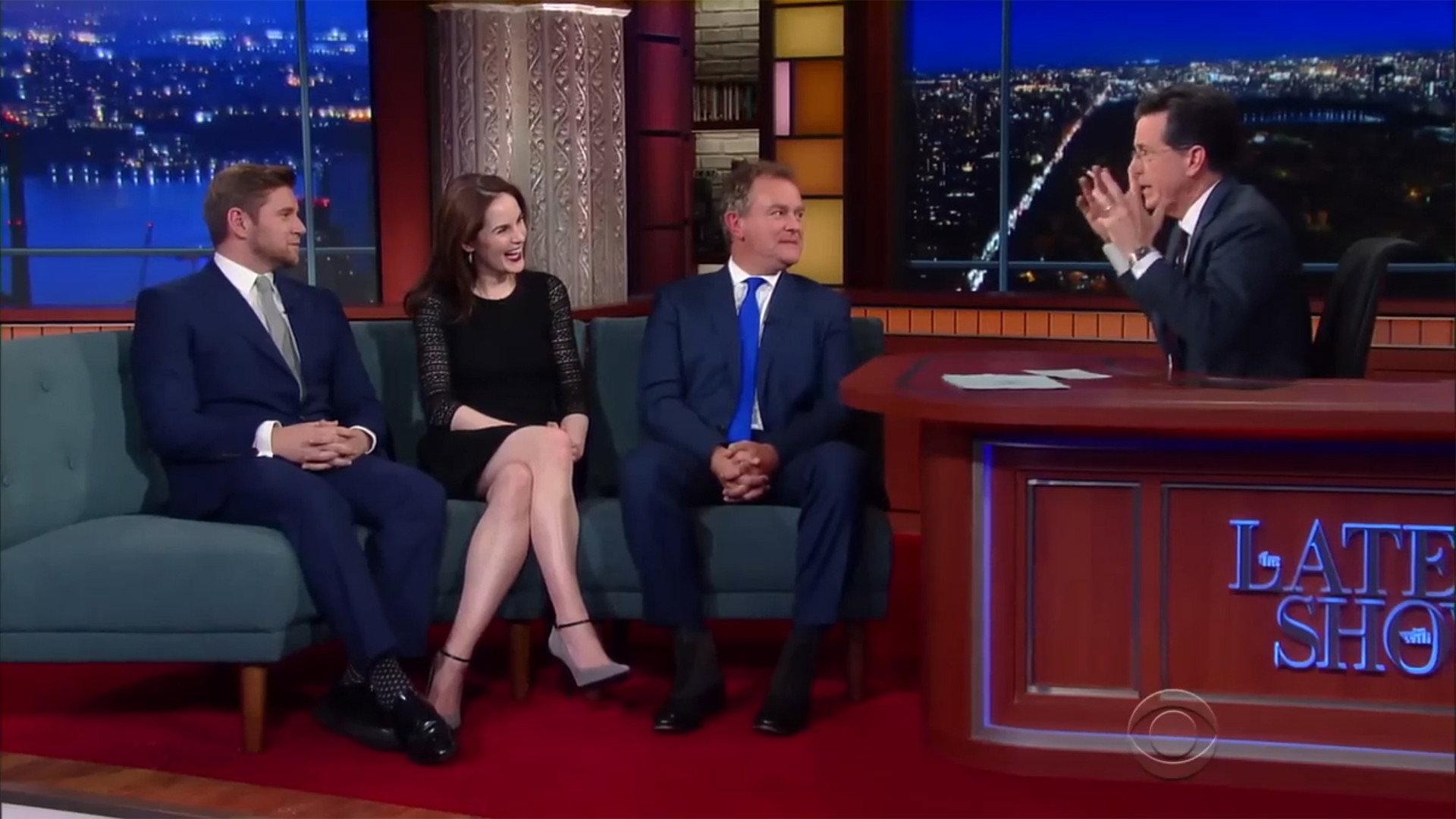 Still from Michelle Dockery, Hugh Bonneville, Allen Leech, Adam McKay, Kurt Vile