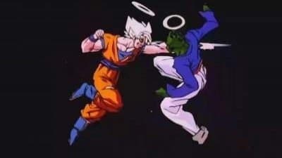 Still from Goku vs. Pikkon