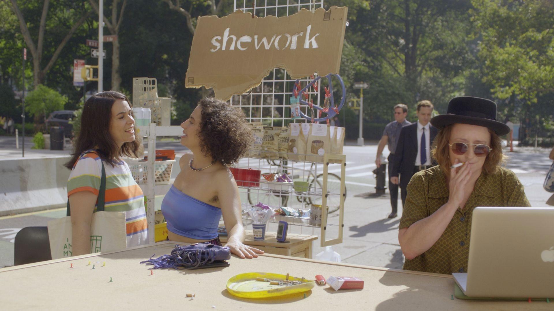 Still from SheWork and S... Bucket