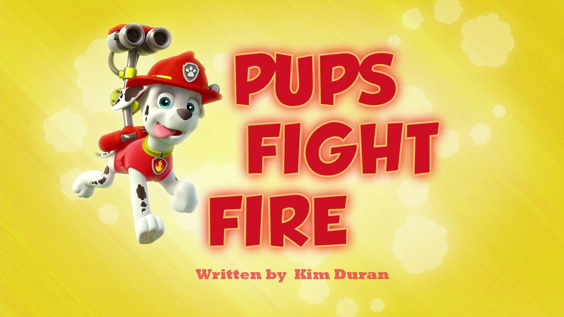 Still from Pups Fight Fire