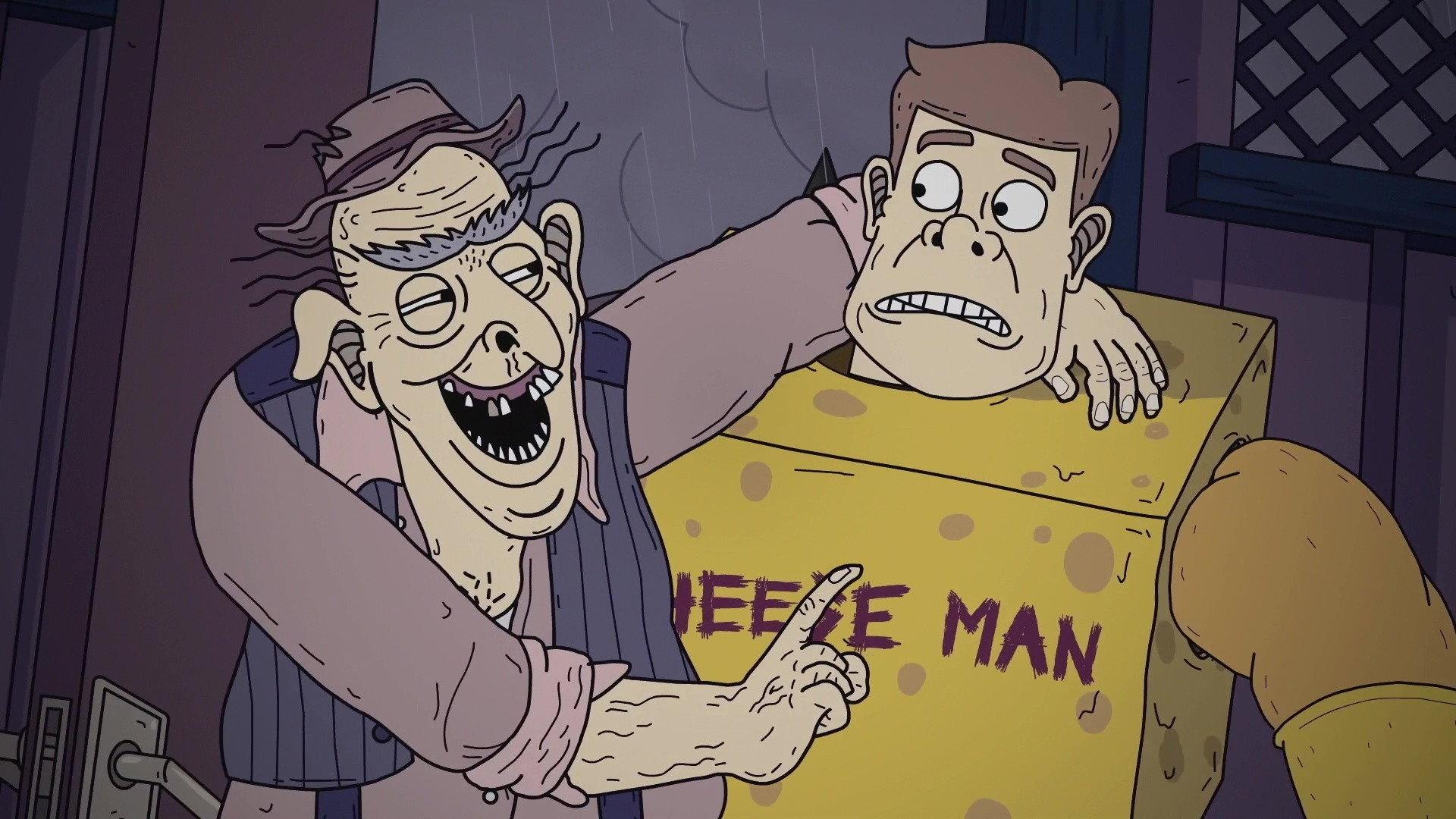 Still from The Cheeseman