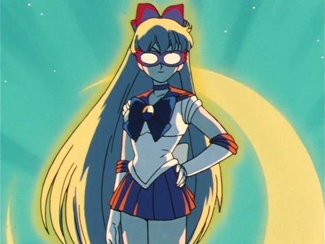 Still from Sailor V Makes the Scene