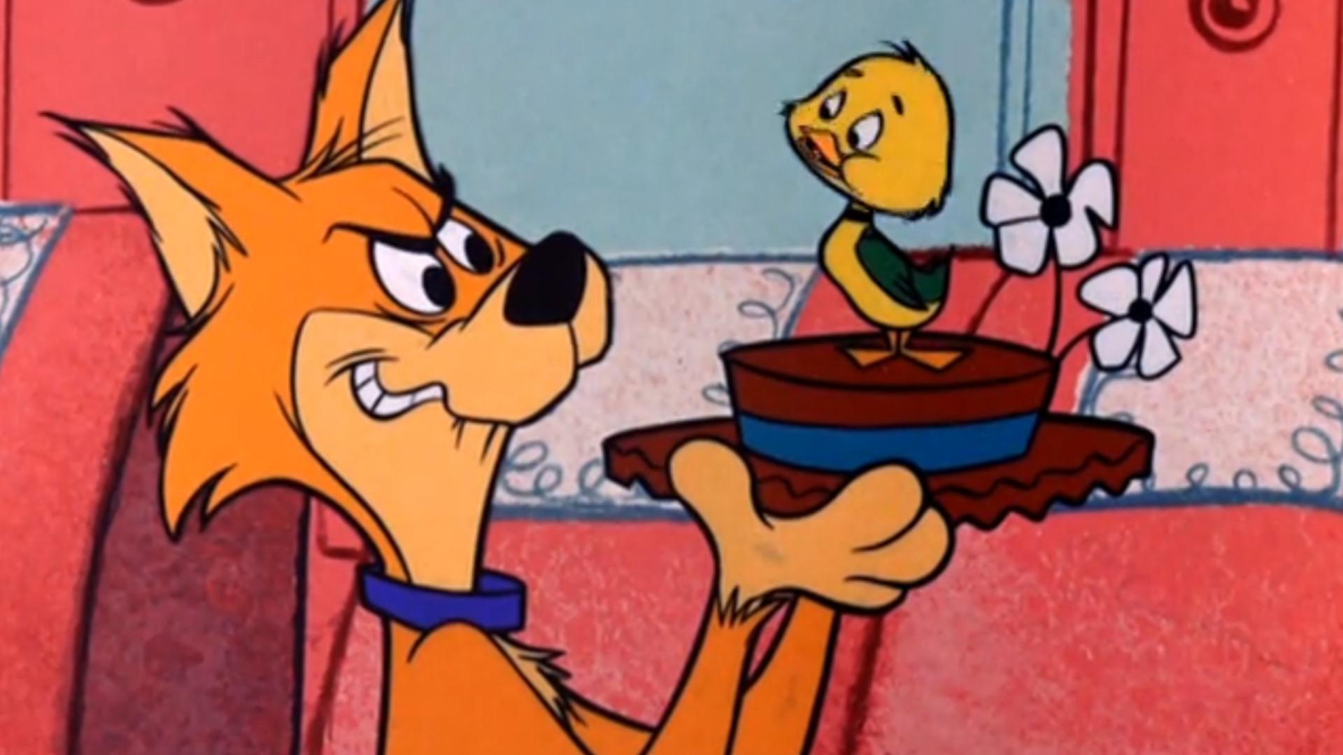Still from Railroaded Duck