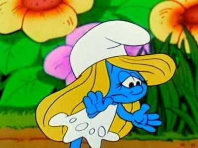 Still from Smurfette's Flower