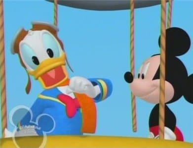 Still from Donald's Big Balloon Race