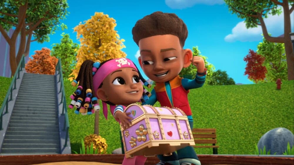 Still from The Treasure of Billie the Pirate