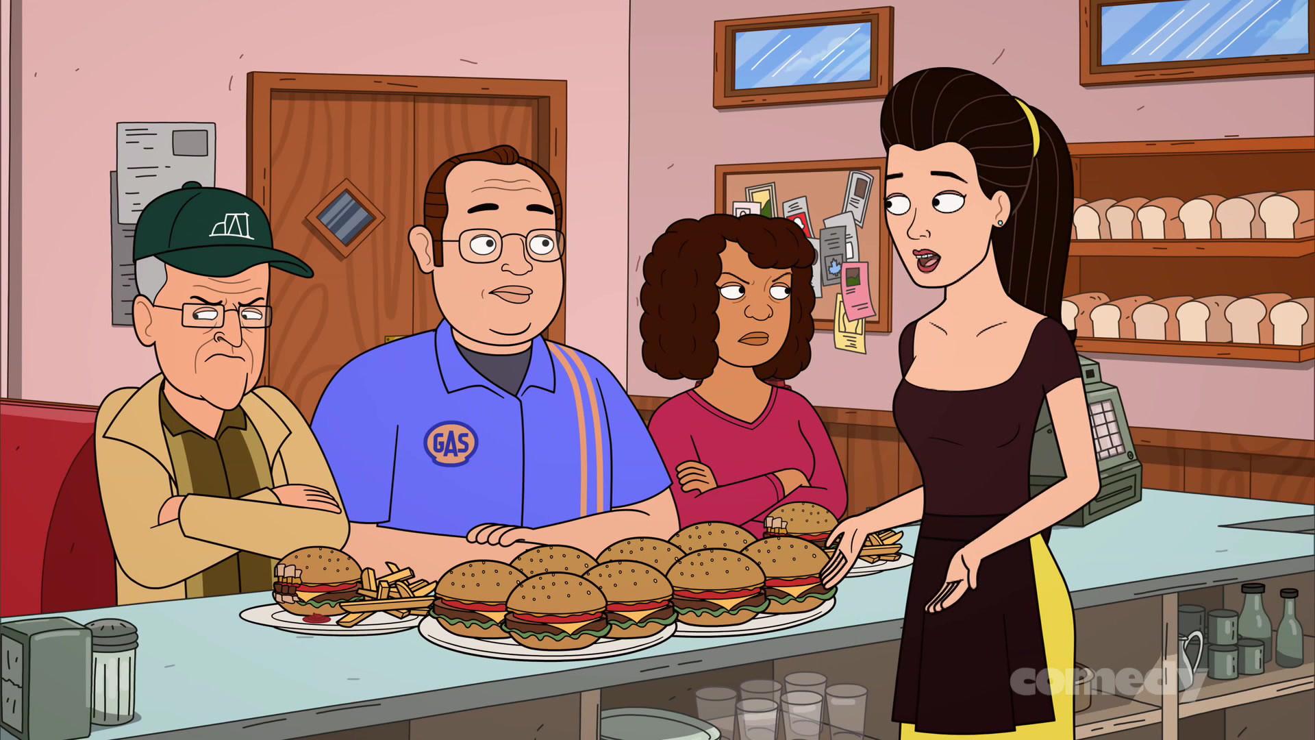 Still from None of Your Beefwax